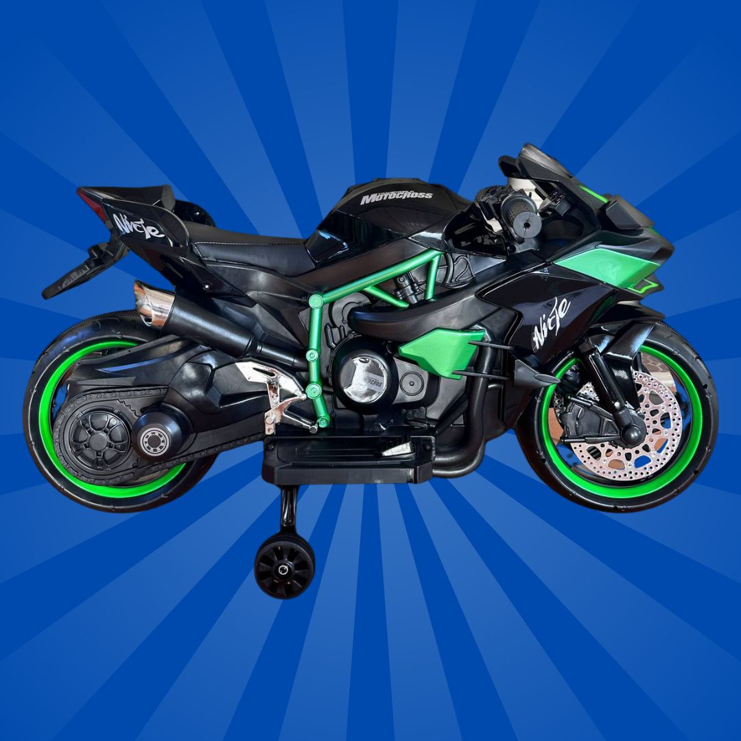 NINJA H2R BIKE 12V ELECTRIC MOTORBIKE – Tiny Riders